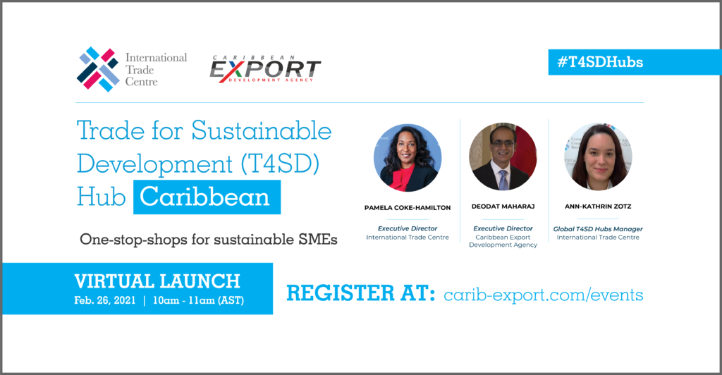virtual-launch-trade-for-sustainable-development-t4sd-hub-caribbean-headline-image